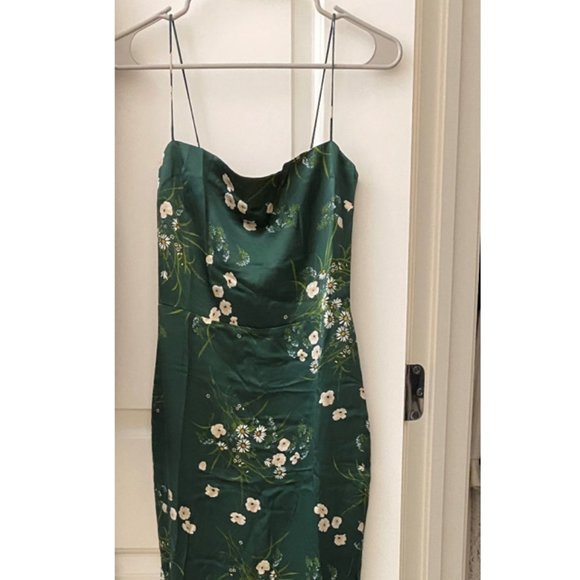 Reformation Frankie Silk Dress in Buena - Picture 7 of 12